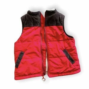 Boys Gymboree Sherpa Lined Winter Vest - Sz 2T-3T